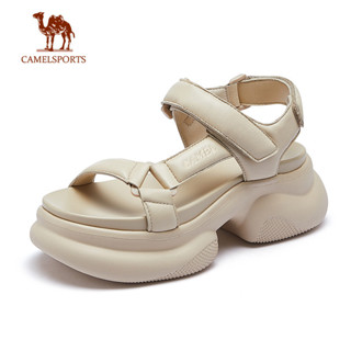 CAMEL SPORTS駱駝 新款戶外運動涼鞋 增高厚底休閒百搭沙灘鞋