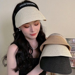 夏季遮陽防晒帽 女款2024新款時尚潮流遮陽帽 頭飾