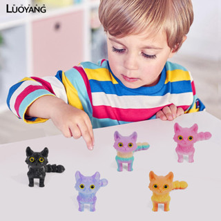 洛陽牡丹 3D列印貓咪 可活動的貓咪玩具 3D列印動物解壓玩具裝飾桌面寵物