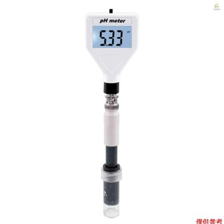 ph計 皮膚食物數顯式酸度計 水果麵糰ph檢測儀肉類酸度計 PH-98218 量程0.00~14.00PH 鈕扣電池供電