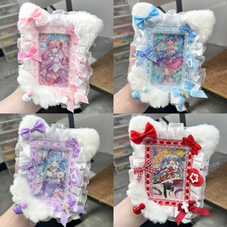 🍟薯條家 蕾絲明星咕卡套 翅膀動漫周邊原創diy手工保護套谷美掛件愛豆成品 追星卡套 捷運卡套 證件夾套 校園卡套
