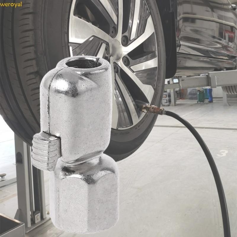Weroyal 1 4 金屬輪胎充氣機鎖在空氣夾頭上迷你空氣壓縮機便攜式充氣機