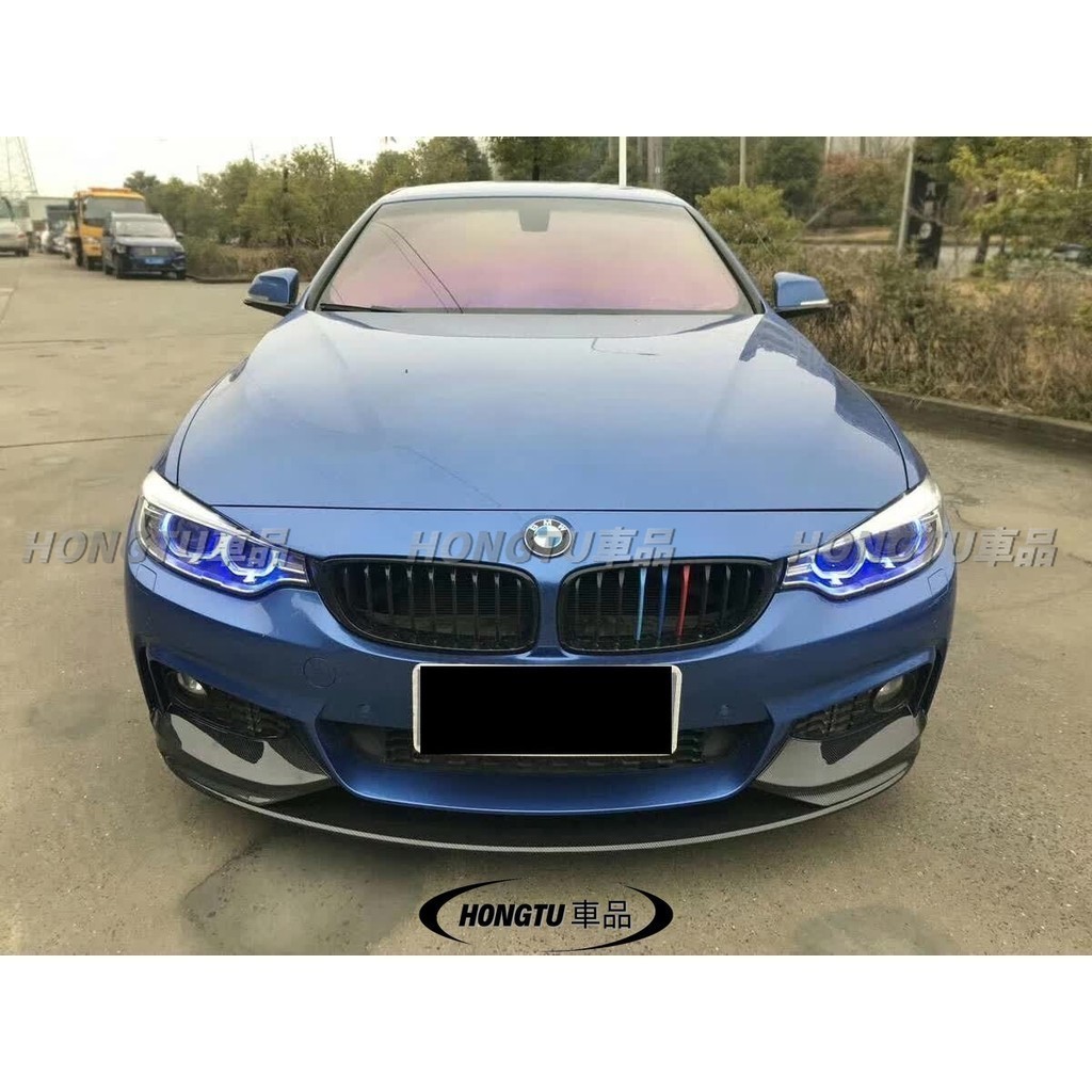 MP尾唇后唇適用於寶馬 BMW 4系F32改裝F36側裙後下巴前下巴尾翼套件黑武士