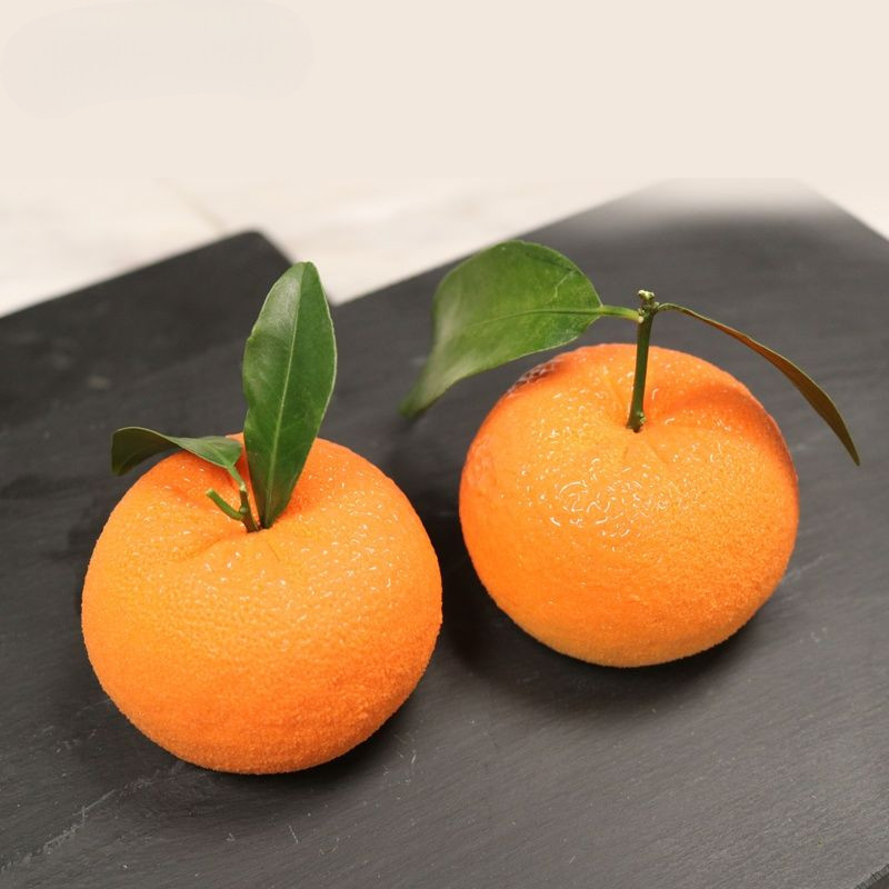 慕斯烘焙矽膠模具 12連6連小橘子水果桔子法式小西點蛋糕模