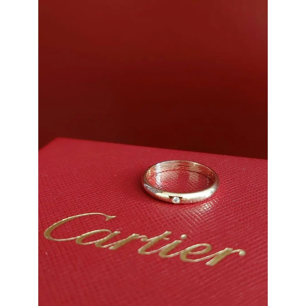 Cartier 卡地亞 戒指 Trinity系列 日本直送 二手