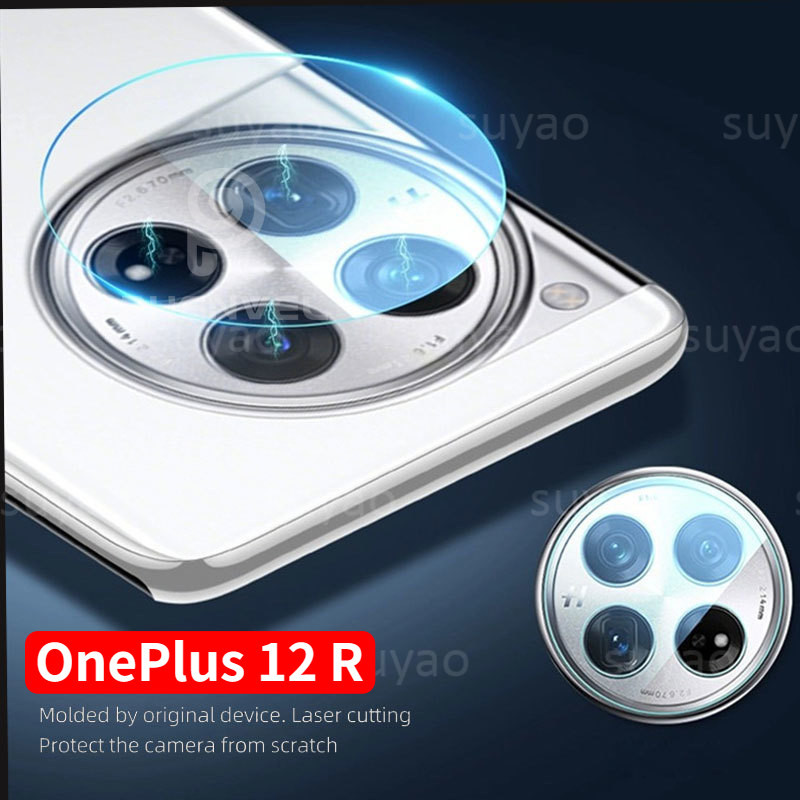 適用於 OnePlus 12 12R 5G 2024 11 11R 1+12 1+12R 手機鏡頭膜鋼化玻璃曲面全攝像頭