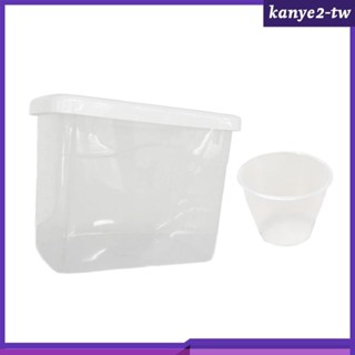 [KY] 帶量杯的透明儲米箱,大容量廚房組織