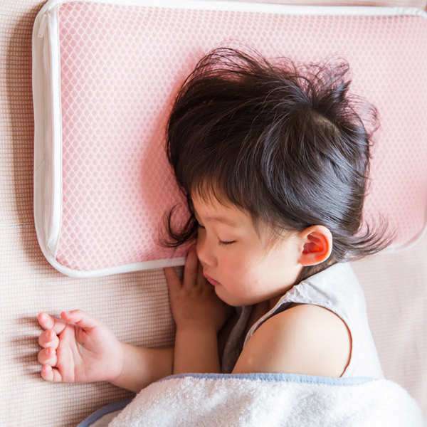 YODOXIUI兒童3d嬰兒枕頭可水洗透氣可調整高度枕寶寶護頸抽屜枕頭