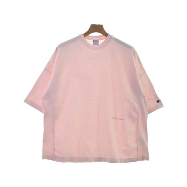 Champion CHAMP PINK ION針織上衣 T恤 襯衫粉色 女裝 日本直送 二手
