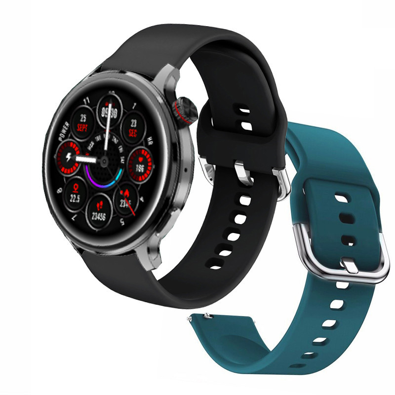 North EDGE GT6 PRO 智能手錶矽膠錶帶適用於 North EDGE GT5 PRO 智能手錶錶帶腕帶快速