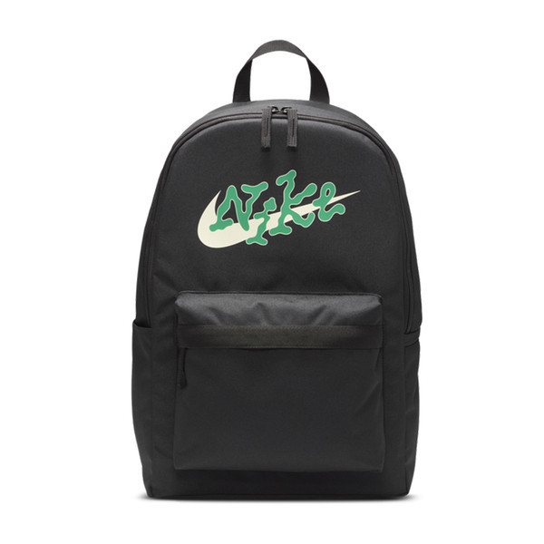 Nike Heritage GRX 後背包 運動背包 筆電層 收納方便 黑綠 [FN0878-010]
