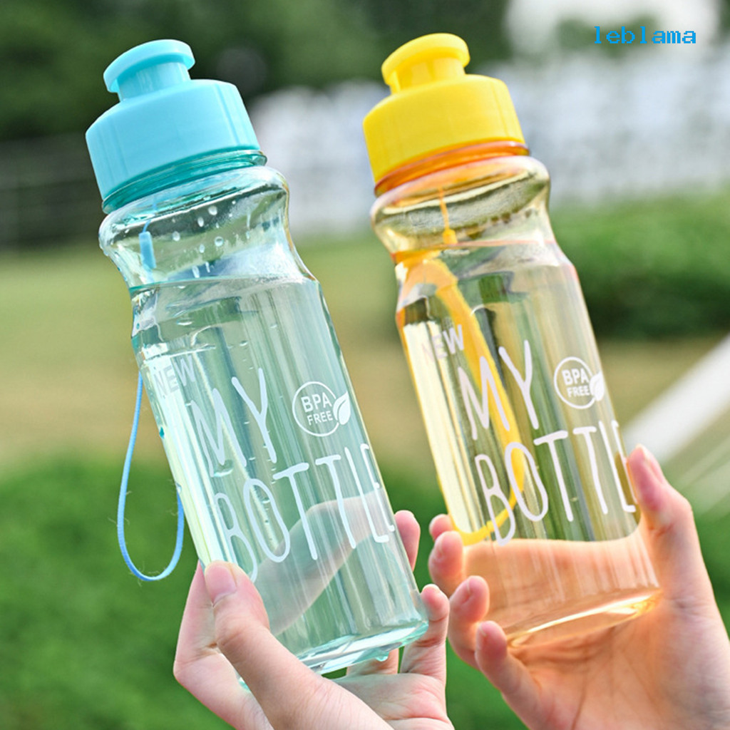 [LBA]戶外大容量運動水杯 彩色透明PET冷水杯太空水瓶廣告杯禮品塑膠杯