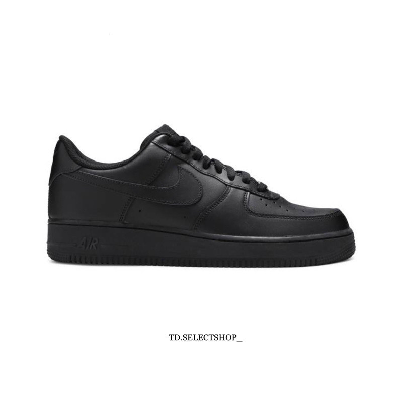 Nike Air Force 1'07 'Triple Black' 全黑 CW2288-001 男女鞋