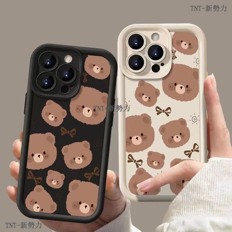 可愛小熊 OPPO Reno 12 Pro手機殼 RENO12PRO保護殼 情侶閨蜜 reno12pro防摔手機殼