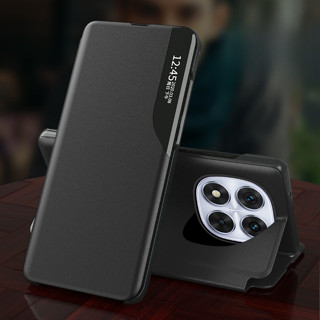 XIAOMI REDMI 適用於小米紅米 Note14 Note 14 Pro+ Plus 5G 時尚皮革翻蓋磁性支架書