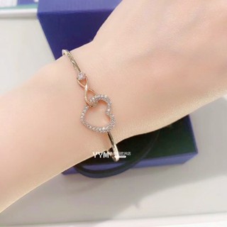 【現貨+包裝盒】施華洛世奇 SWAROVSKI INFINITY 永恆愛意手鐲 摯愛無盡愛心無限手環手錬 防過敏 送女友