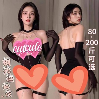 『💕大尺碼情趣套裝💕』🐸 40-100公斤✨大尺碼情趣內衣80-210 斤 大碼 夜店 顯瘦 sm 乳夾 連體衣