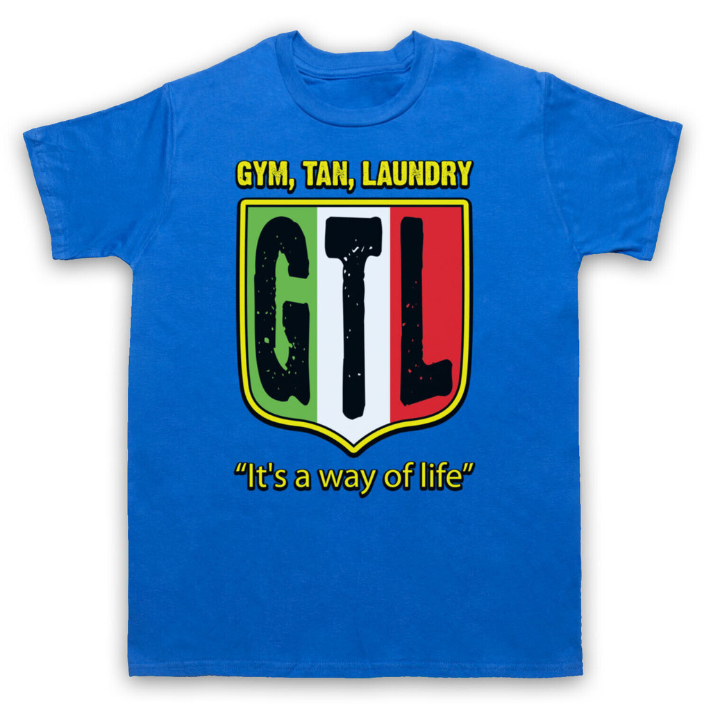 Gtl Jersey Shore Gym Tan Laundry 非官方標語電視男式和 T 恤