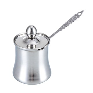 [238531743Sstw] 土耳其咖啡壺水壺,辦公室、餐廳巧克力加熱醬水壺加熱器