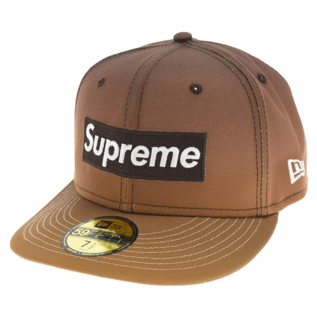 Supreme帽子二十三 棕色 框 日本直送 二手