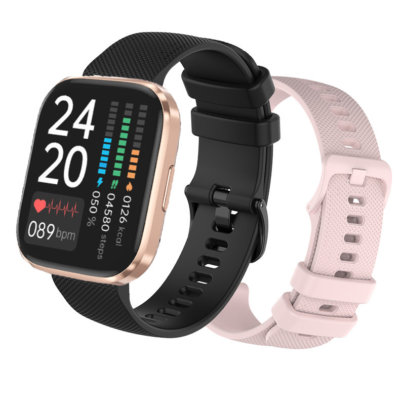 人因科技 MWB270 智能手錶錶帶可更換運動錶帶配件的軟矽膠錶帶