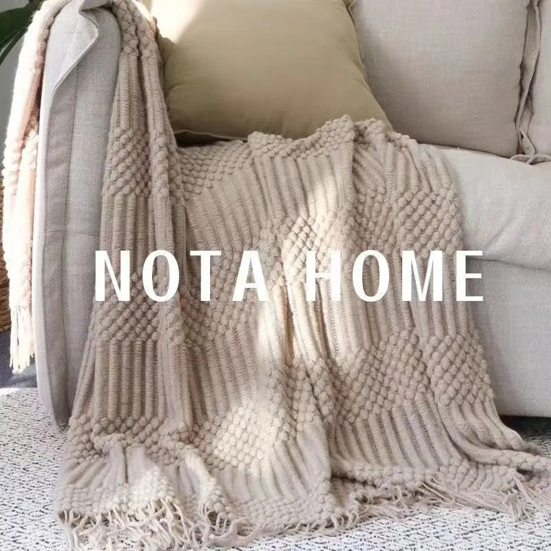 貝貝⭐北歐簡約毛毯 冷氣毯 素色空調毯 絨毛毯 單人毯子 雙人毛毯 輕奢風蓋毯 沙發毯 辦公室午睡毯 民宿裝飾毯 ⭐優選