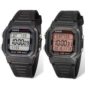 卡西歐手錶男士防水電子錶W-800H-1A運動小學初中生表 W-800HG-9A