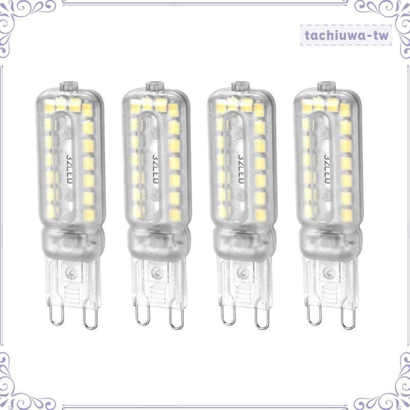 [TachiuwaTW] 4 件玉米燈泡燈泡 220V 可調光冷白 LED 燈泡 LED 玉米燈用於車庫景觀照明壁燈