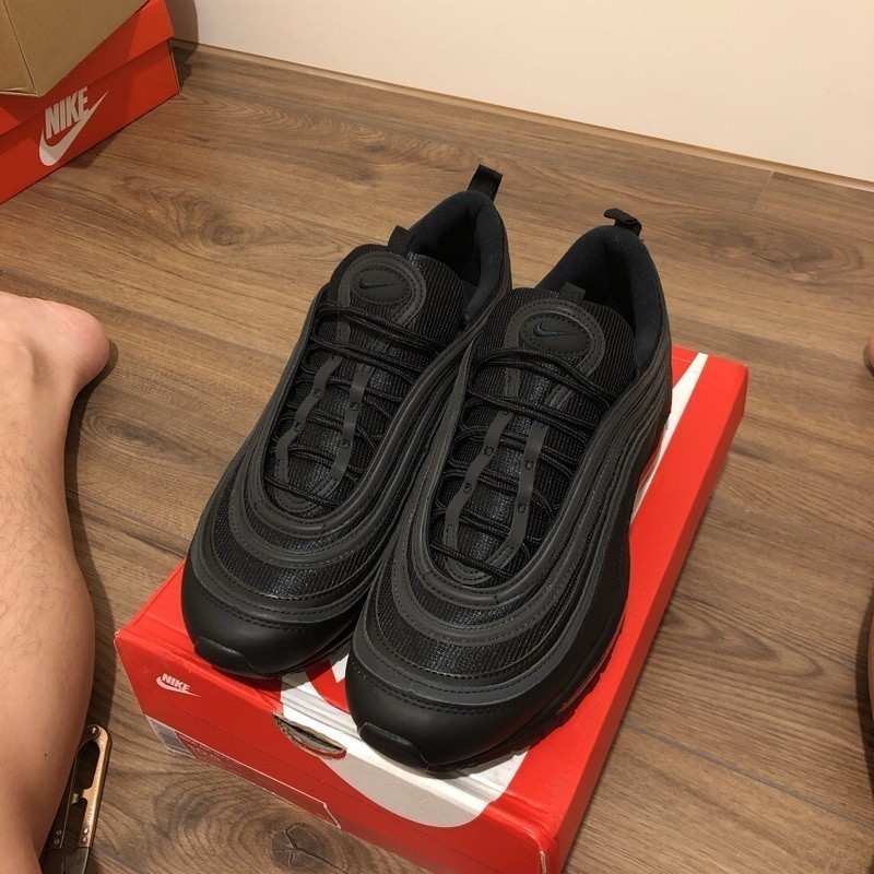 嚴選實圖 NIKE AIR MAX 97 BLACK 全黑 反光 黑魂 黑色 男 女鞋 max97 BQ4567-001