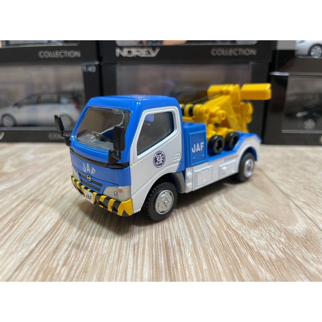 1：43日野救援車模型 Diapet日野卡車救援車拖車模型