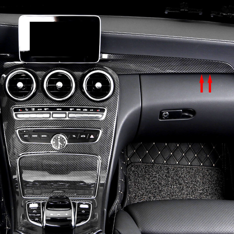 【Benz 專用】 賓士 C級GLC C180L C200L GLC260 中控台 碳纖維內飾 改裝飾條面板