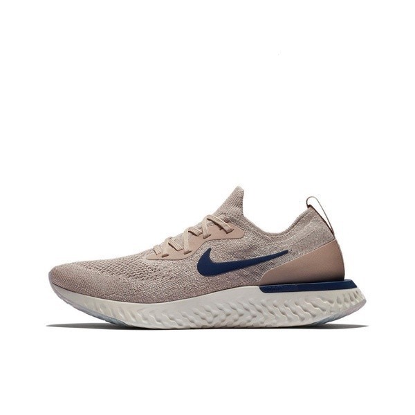 耐吉 Nike epic react flyknit 粉藍色男士超輕舒適柔軟休閒運動鞋