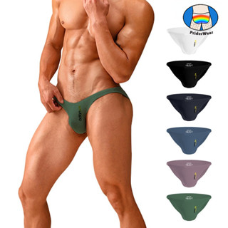 PriderWear🌈ADANNU男三角內褲 低腰性感 內褲 薄款 貼身 舒適透氣 莫代爾 潮流 純色 褲衩