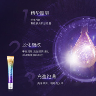 HIH視黃A醇淡紋抗皺童顏眼霜細膩親膚輕盈不粘膩淡化細紋提亮眼霜3.13