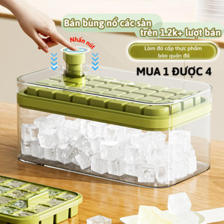 MINT DECOR 自動製冰盤,方便按鈕,帶配件的智慧冰箱製冰機