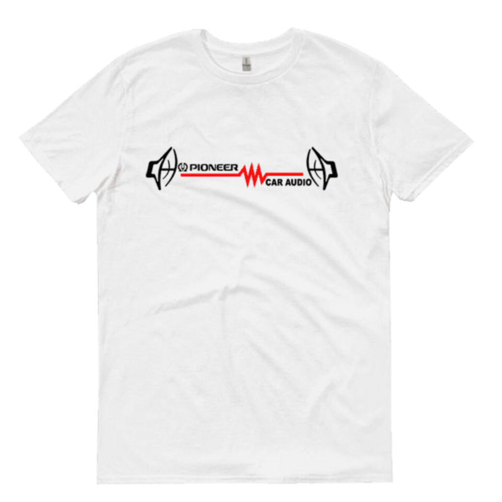 美國製造的限量 Pioneer Audio 徽標 T 恤