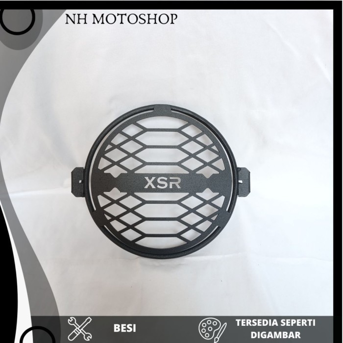 山葉 Grill COVER HEADLAMP XSR 115 摩托車燈配件燈罩 YAMAHA XSR 155 前車把