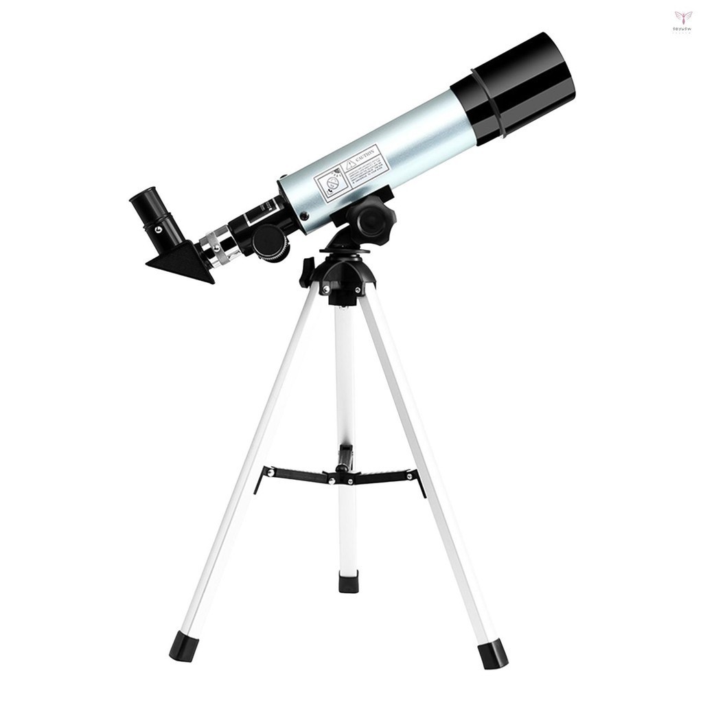 90 倍放大天文望遠鏡緊湊型便攜式望遠鏡,帶可調節三腳架,適合兒童初學者