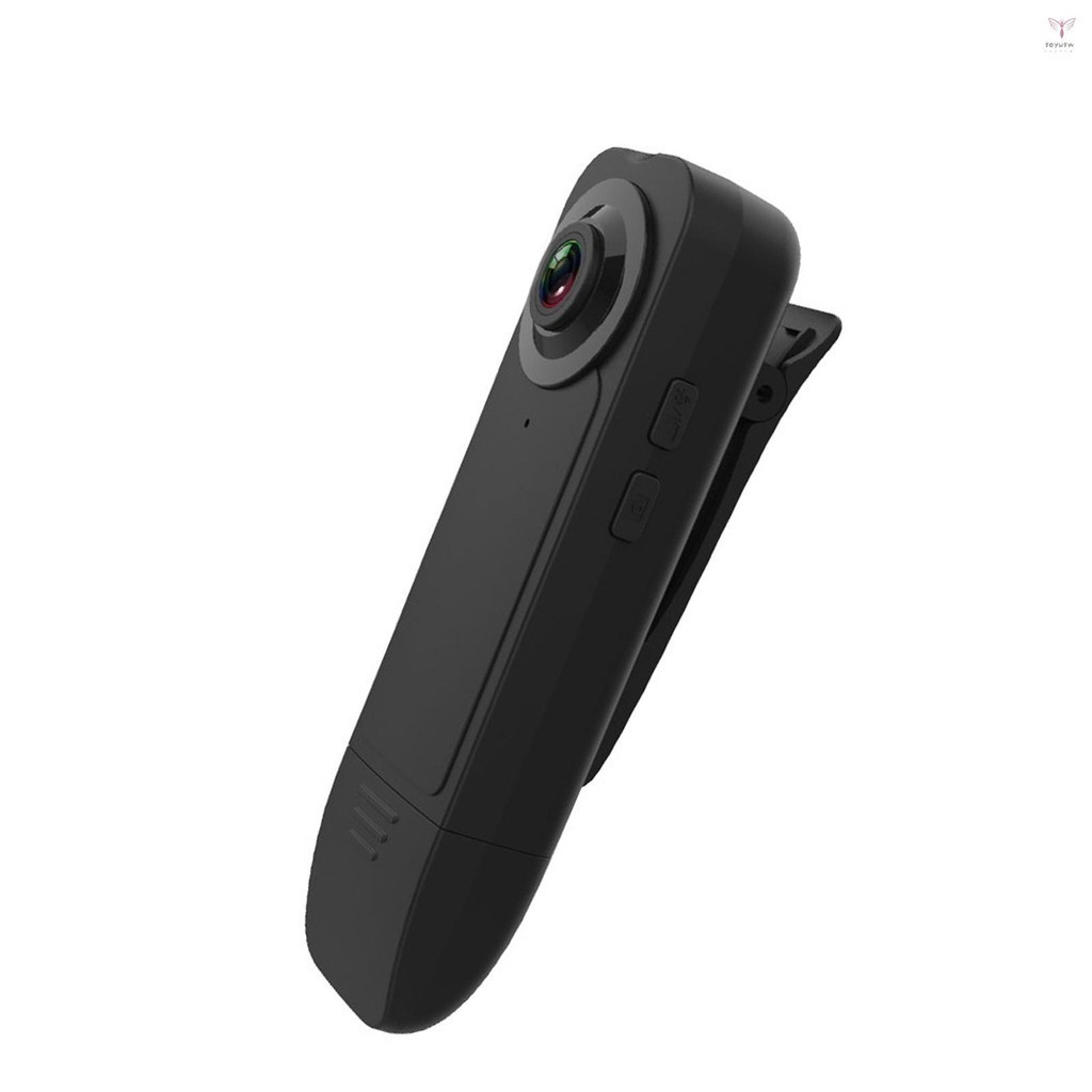 高清 1080P 便攜式記錄儀攝像頭夜視運動檢測迷你攝像頭,用於會議記錄家庭安全