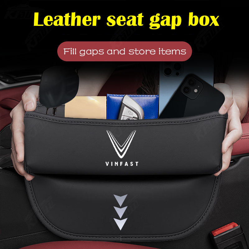 [真皮座椅插頭] Vinfast 防摔+儲物+裝飾汽車改裝配件適用於 VF 8 VF 9 VF E34 Lux A Fa