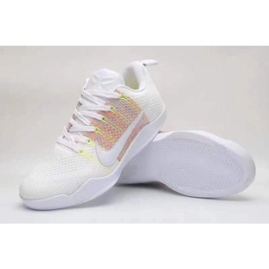 2023新款 n-i-k-e Kobe 11 白色彩虹男士運動鞋籃球鞋