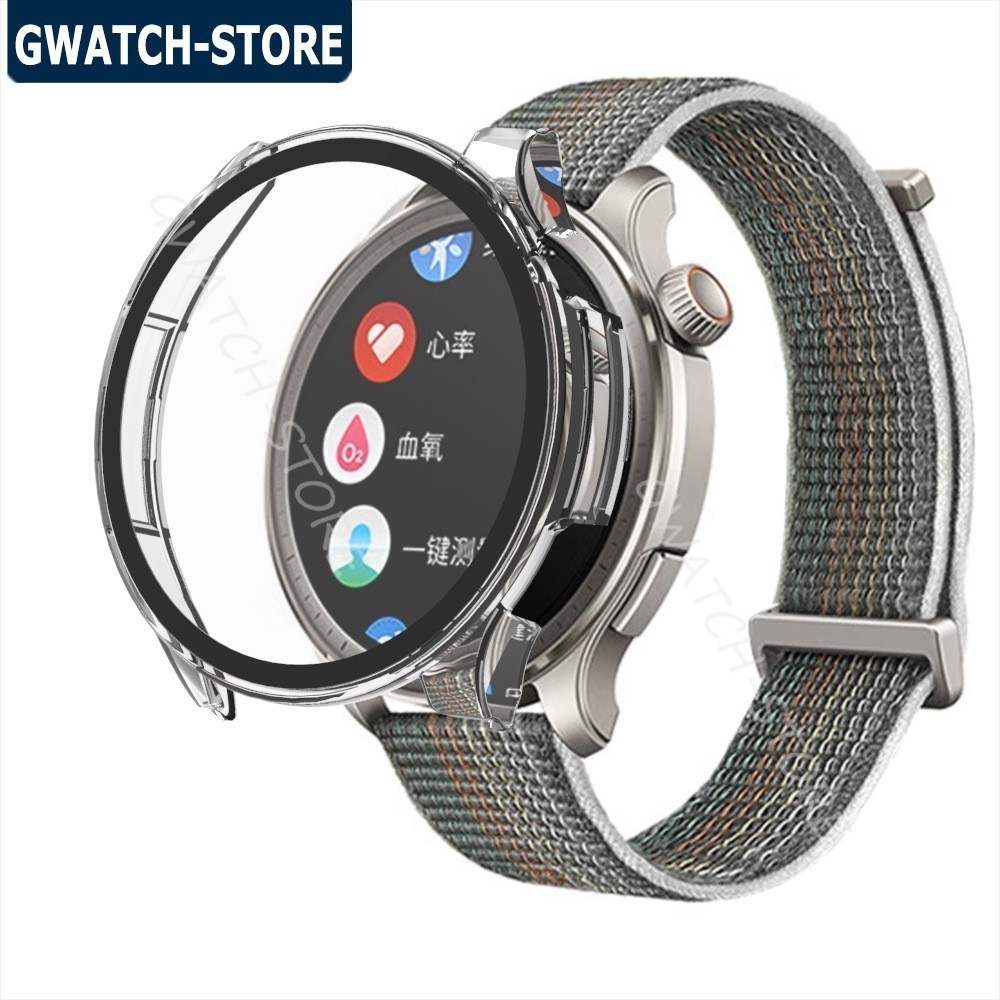Amazfit 華米 Balance A2286 殼膜一體保護殼 PC硬殼+強化玻璃 華米Balance智慧手錶全包錶殼
