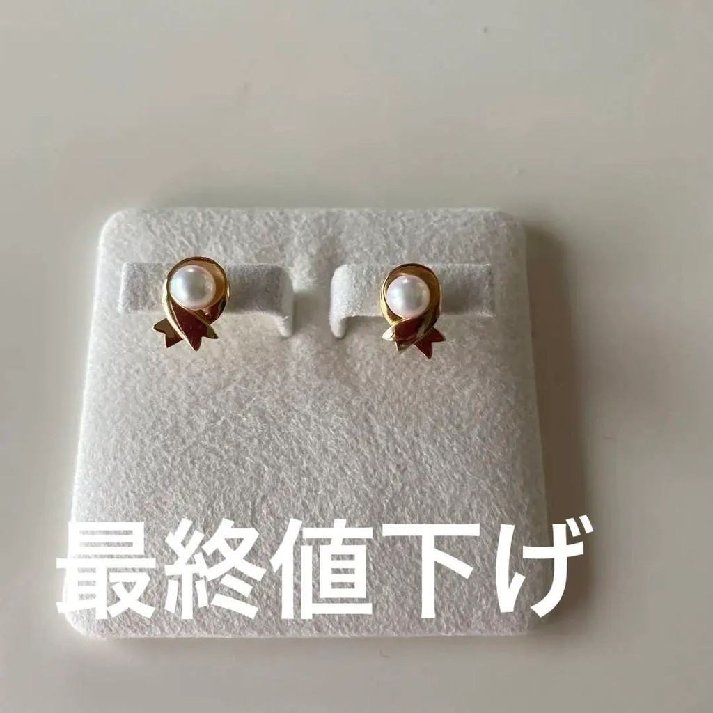 Mikimoto 耳環 珍珠 日本直送 二手