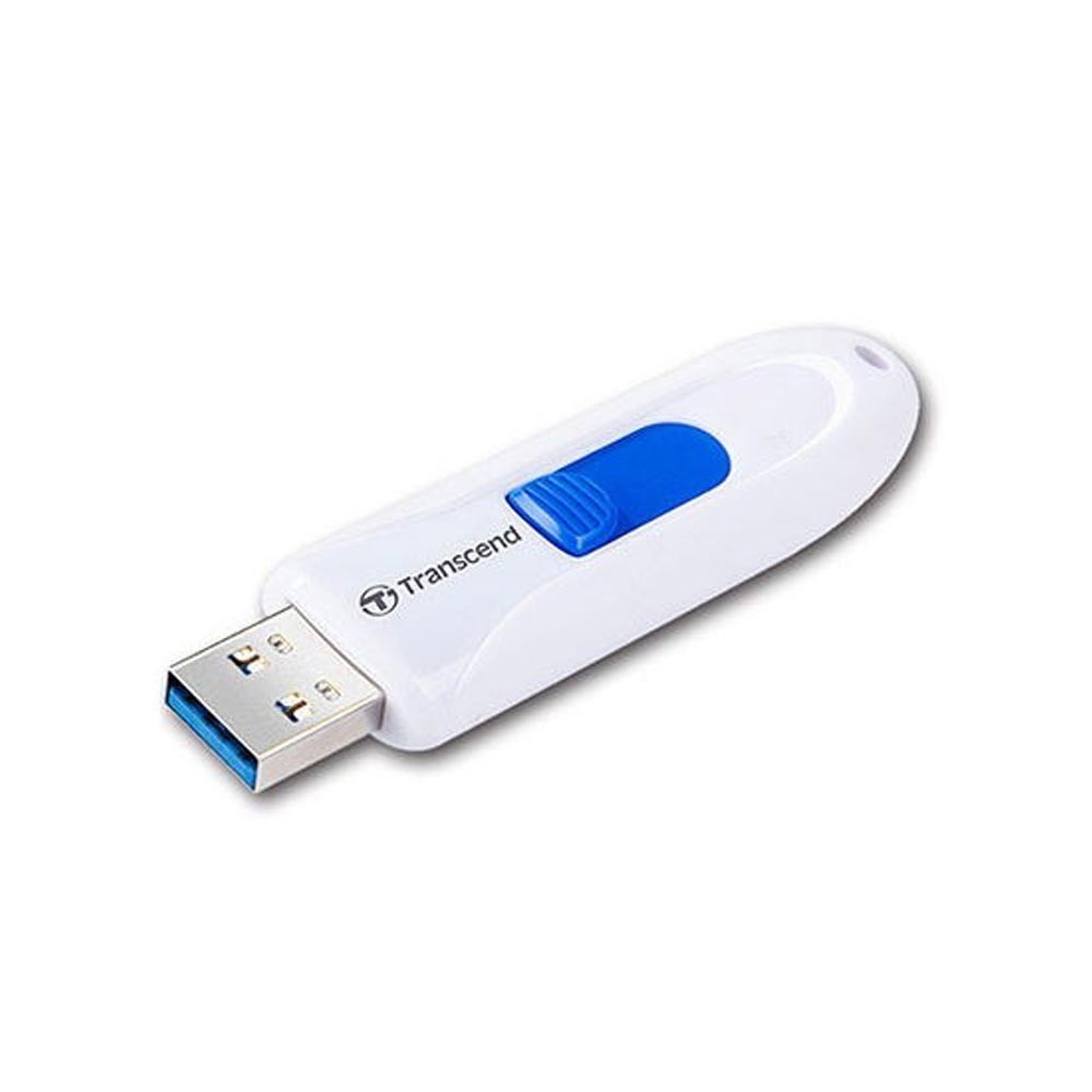 【Transcend 創見】JetFlash 790 128G USB 3.1 隨身碟 白色