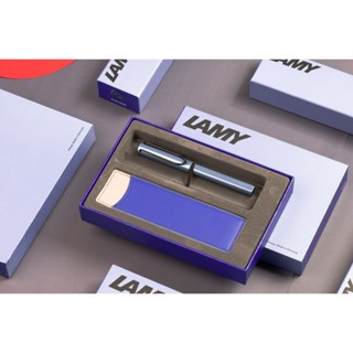 LAMY AL-star恆星鋼珠筆皮套禮盒/ 2024限量/ 冰霜藍 eslite誠品