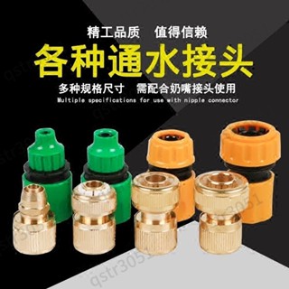 【臺灣熱賣】 塑膠快速接頭 洗車配件 2分3分4分6分1寸 水管銅通接水槍四分軟管 優質