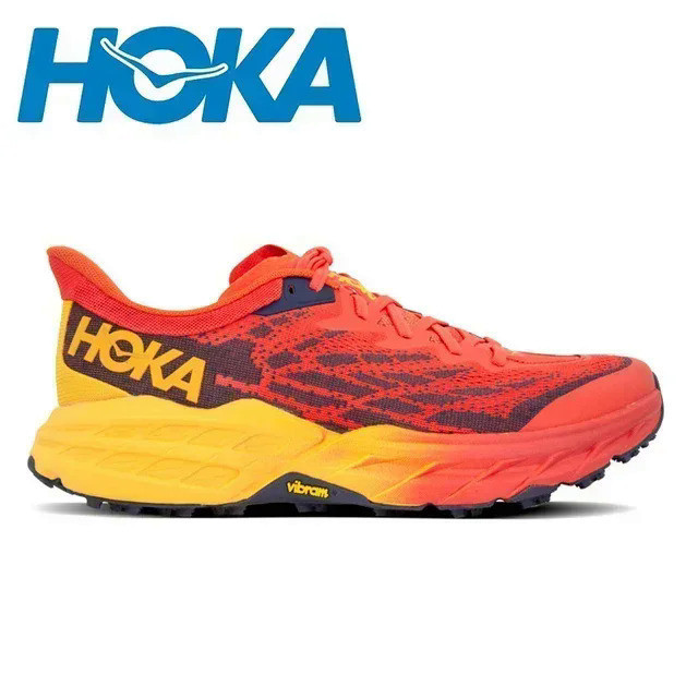 Hoka SPEEDGOAT 5越野跑鞋男超輕防滑戶外越野徒步鞋全地形登山鞋