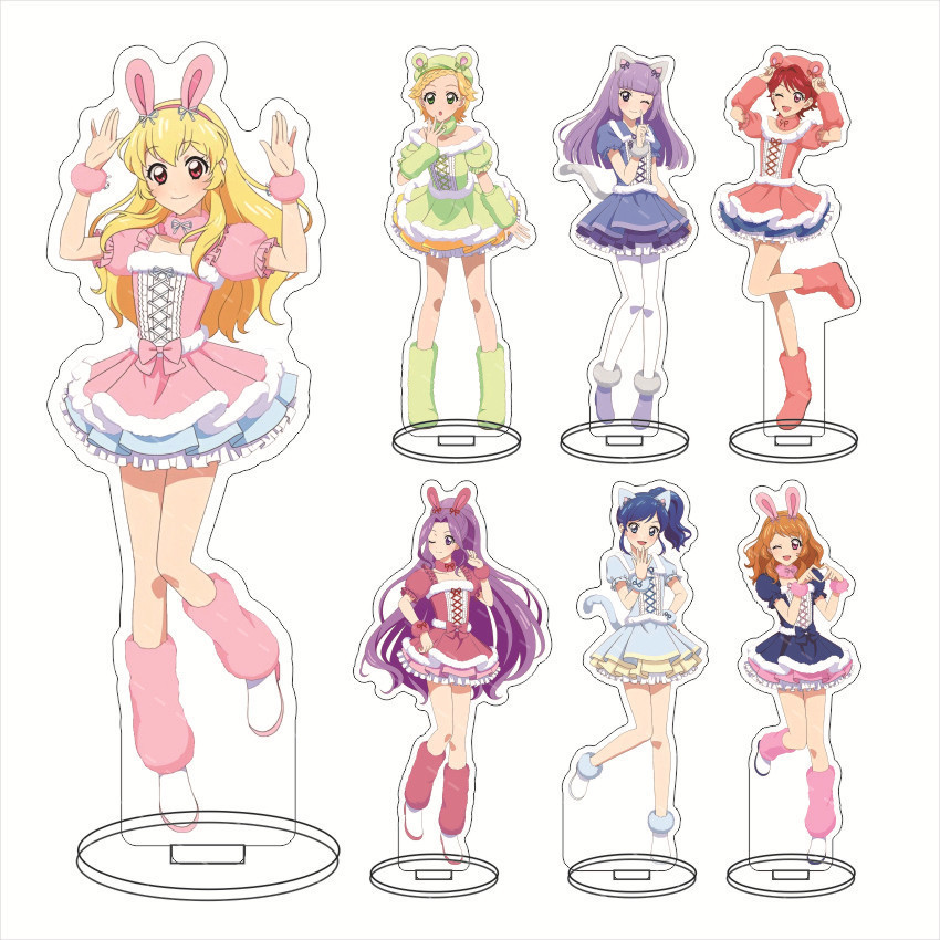 偶像活動 Aikatsu！偶活學園！亞克力擺件 星夢學園 亞克力擺件 動漫紀念品