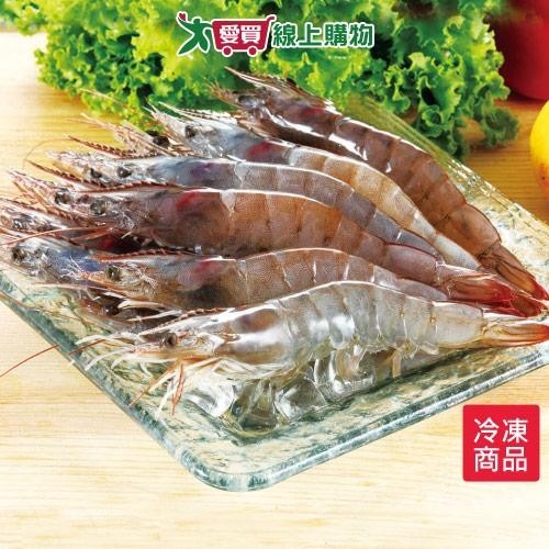 小紅帽活凍生白蝦(30/40)500G/盒【愛買冷凍】