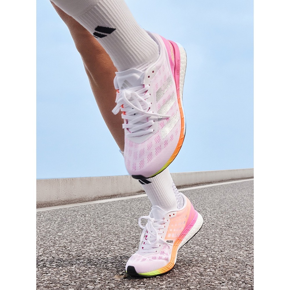 【現貨速發】adizero Boston 9訓練備賽馬拉松boost跑步鞋adidas阿迪達斯